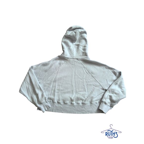 Abercrombie & Fitch Soft A&F Collection Cropped Sweater Sweatshirt Hoodie - Picture 3 of 5